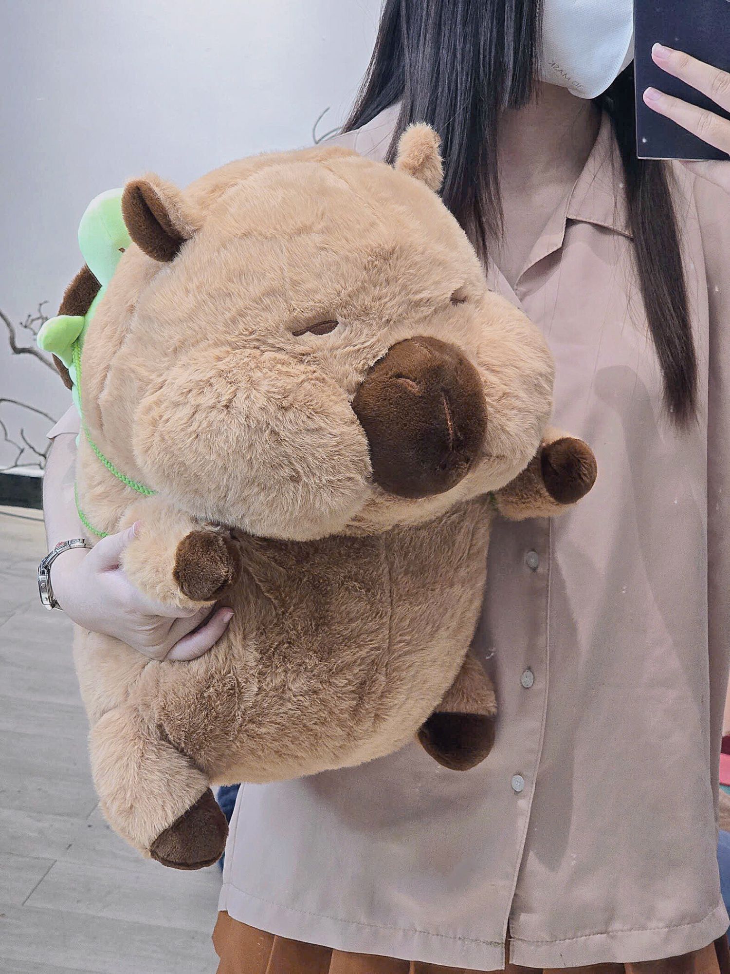 Capybara balo má phồng